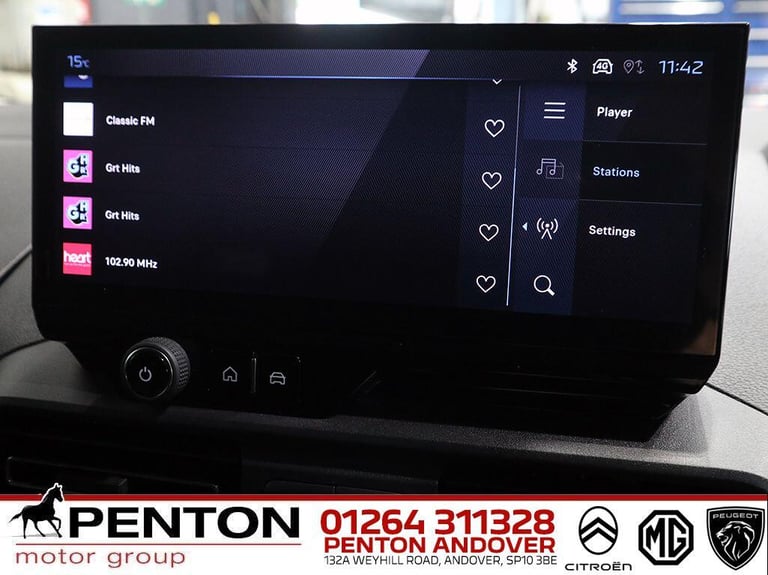 2024 Peugeot Partner 1.5 BlueHDi 100 Asphalt Van PANEL VAN DIESEL Manual