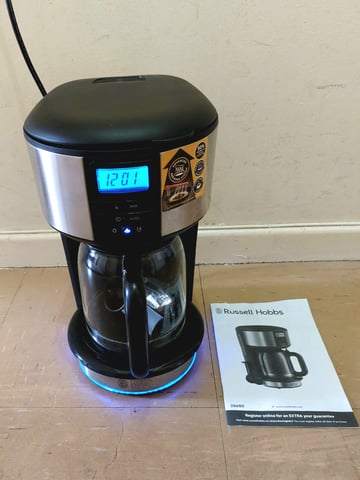 Russell hobbs hotsell buckingham coffee maker