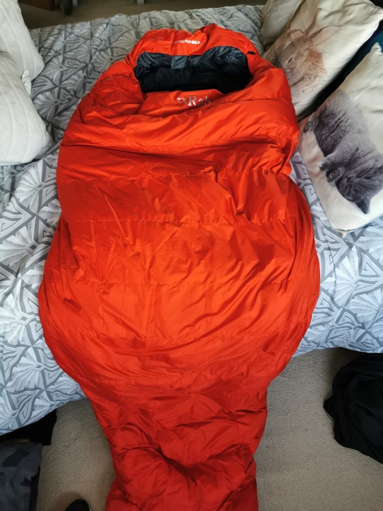 RAB Alpine Pro 800 XL sleeping bag BNWT | in Great Sankey, Cheshire |  Gumtree