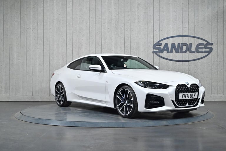 2021 BMW 4 Series 2.0 420i M Sport Auto Euro 6 (s/s) 2dr COUPE Petrol Automatic