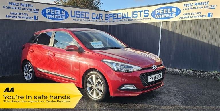 image for 2016 66 HYUNDAI I20 1.2 PREMIUM HATCHBACK PETROL MANUAL EURO 6 (84 PS)