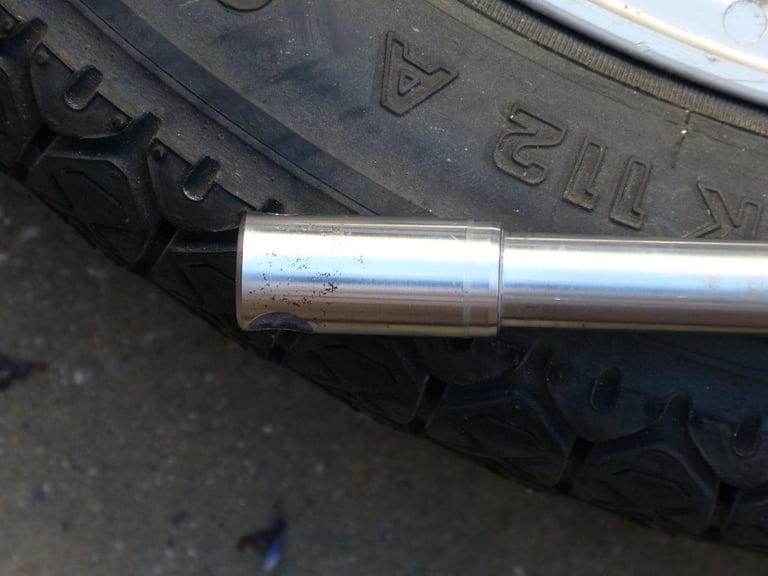 BMW R100RT Classic Motorcycle Rear Wheel (Snowflake)