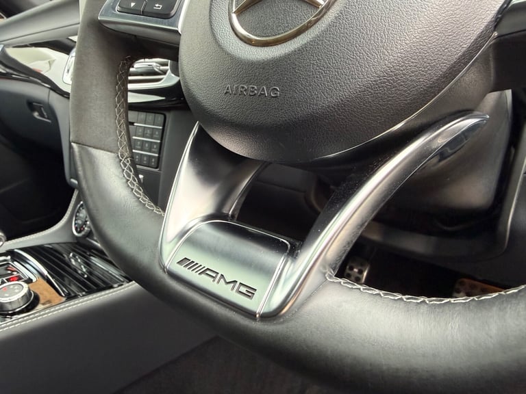 2017 17 MERCEDES BENZ CLS63 S AMG 5.5 V8 BI-TURBO 585 BHP SHOOTING BRAKE WHITE