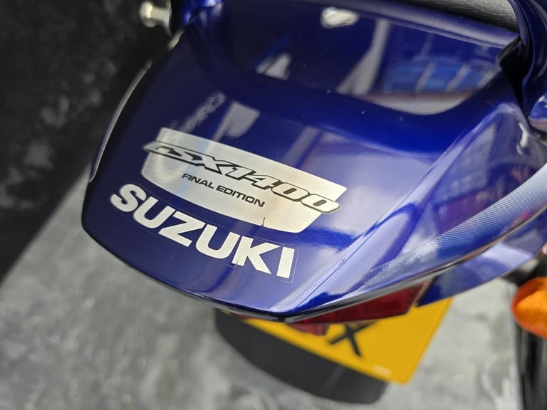 SUZUKI GSX 1400 FINAL EDITION MODEL 2008 HPI CLEAR