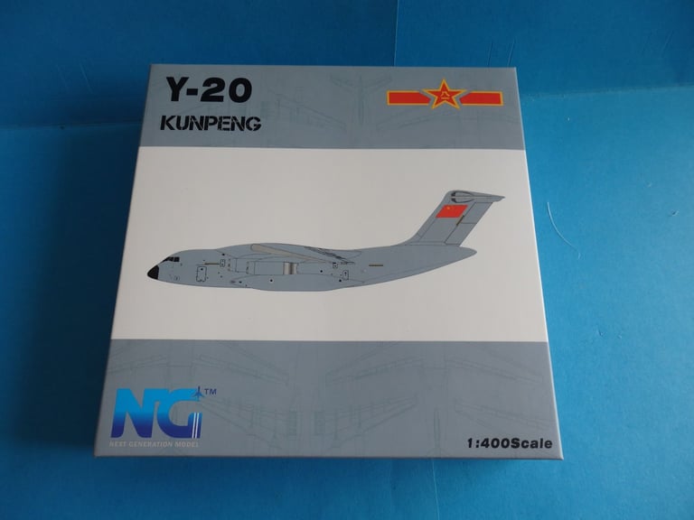 : NG Models 1:400 Scale Xian  Y-20  11051 Chinese Airforce Army 