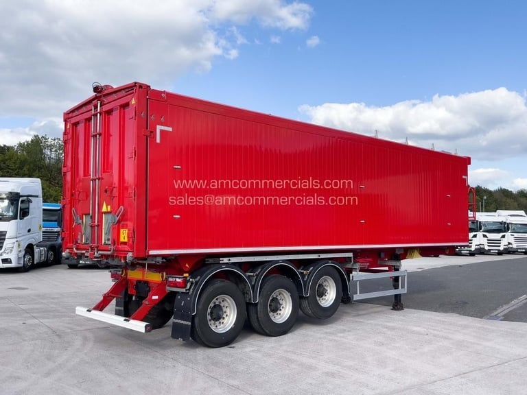 KASSBOHRER 71 CU YD ALLOY TIPPER TRAILER 