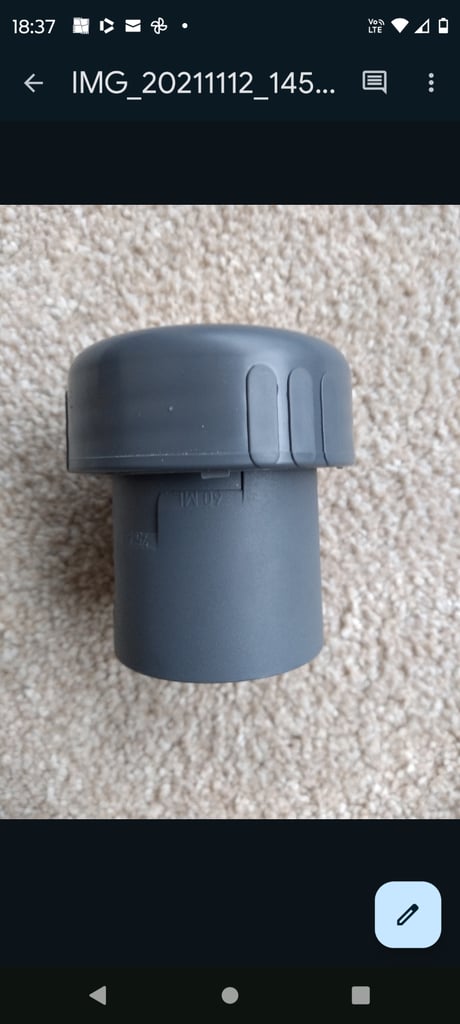 image for CARAVAN / MOTORHOME THETFORD TOILET EMPTYING CAP