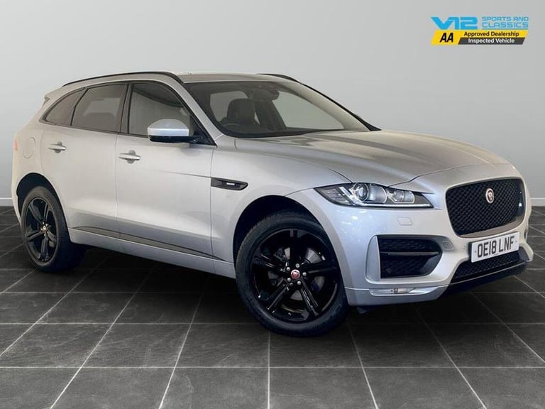 2018 Jaguar F-Pace 2.0 D240 R-Sport Auto AWD Euro 6 (s/s) 5dr Automatic SUV Diesel Automatic