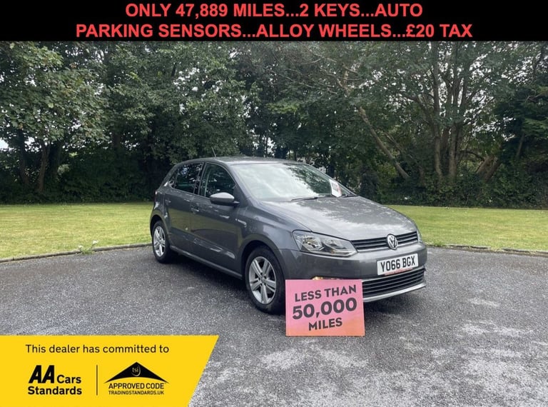 2017 66 VOLKSWAGEN POLO 1.2 TSI BLUEMOTION TECH MATCH EDITION HATCHBACK 5DR PETR