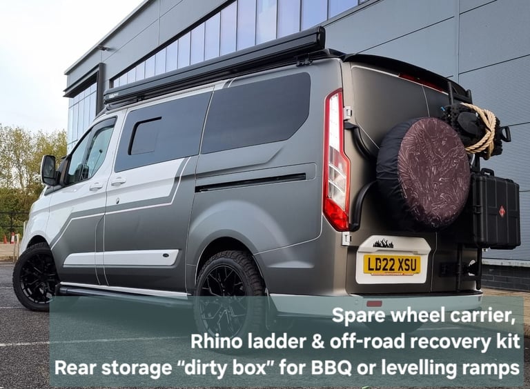 Off Road Transit Custom Swamper Stealth Ford Transit Custom 2019