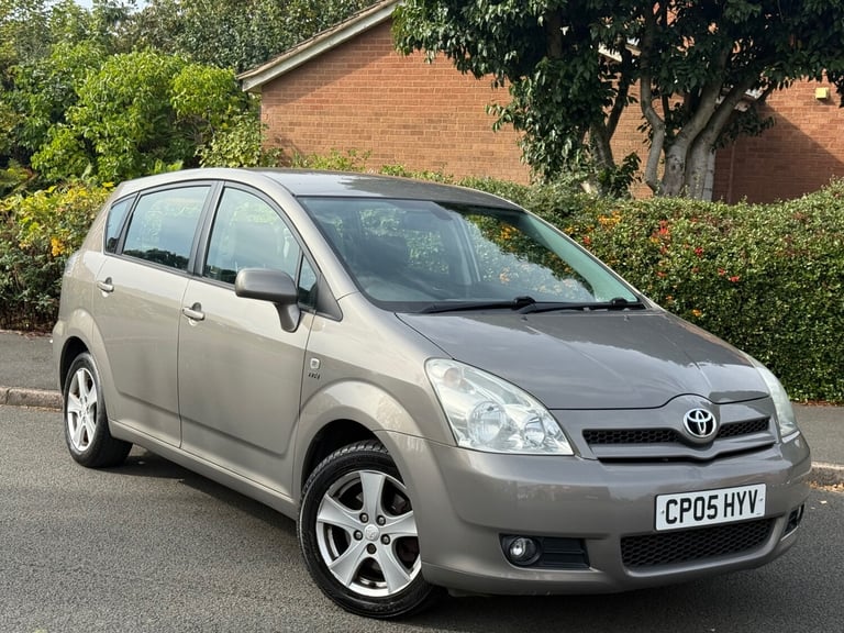 2005 TOYOTA COROLLA VERSO 1.8 PETROL AUTOMATIC MMT**7 SEATER + 3 KEYS + ULEZ**