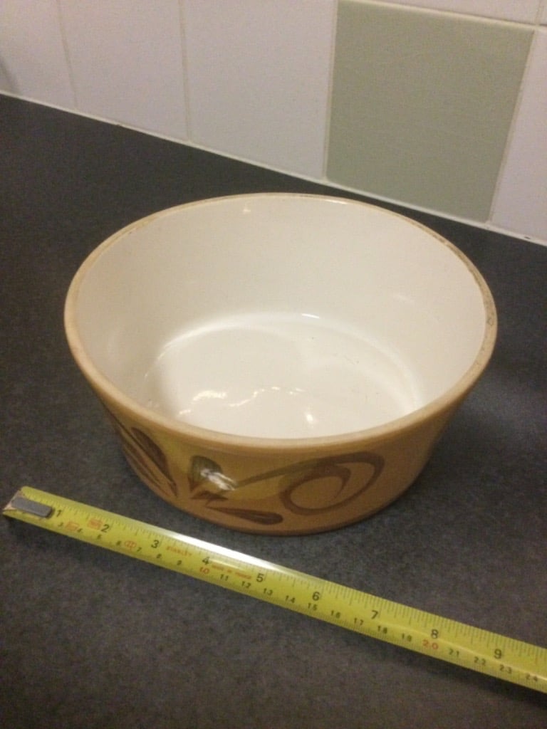 image for 2 x Vintage Pate Dishes- Large, Rustic 