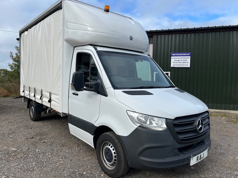2023 Mercedes-Benz Sprinter 315 CDI Progressive LWB CURTAINSIDER 6,000 MILES ONLY TRANSIT IVECO C...