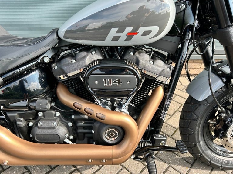 2024 Harley-Davidson SOFTAIL FXFBS FAT BOB 114 FXFBS Billiard Gray (24MY) CUSTOM PETROL Manual