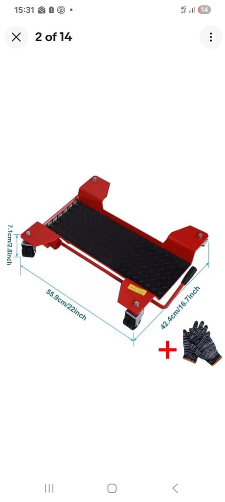 image for Motorcycle dolley 