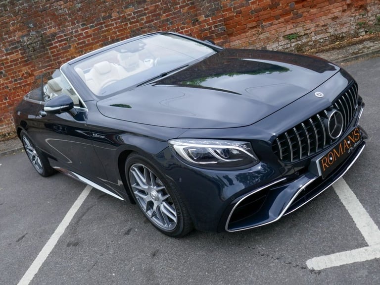 2018 Mercedes-Benz S-Class 4.0 S63 V8 BiTurbo AMG S Cabriolet 2dr Petrol SpdS MCT Euro 6 (s/s) (6...