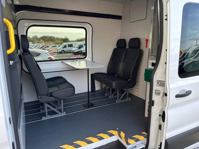 24 Reg, Ford Transit L3H3 RWD,Toilet, Mess, Kitchen, Welfare, Van, Air-Con 