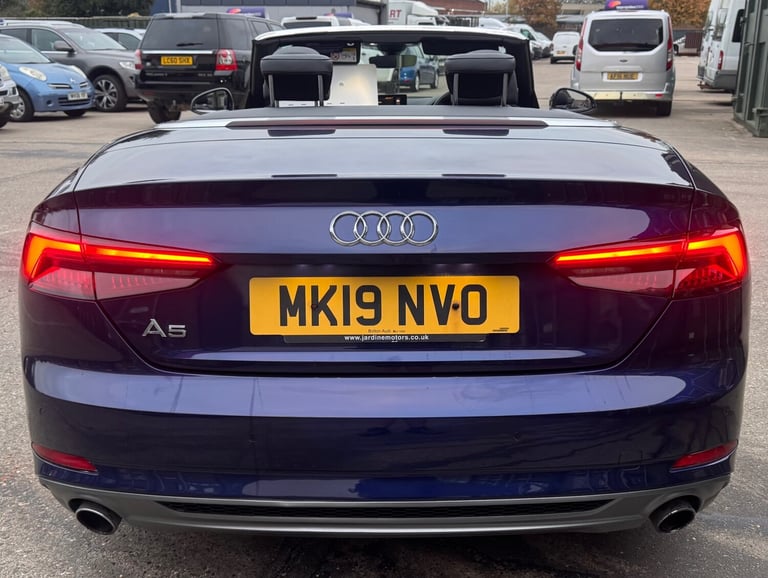 2019 Audi A5 40 TFSI S Line 2dr S Tronic CONVERTIBLE Petrol Automatic