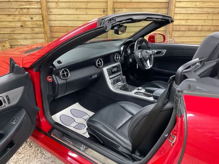 2012 Mercedes-Benz SLK 1.8 SLK200 BlueEfficiency AMG Sport Convertible 2dr Petrol G-Tronic+ Euro ...