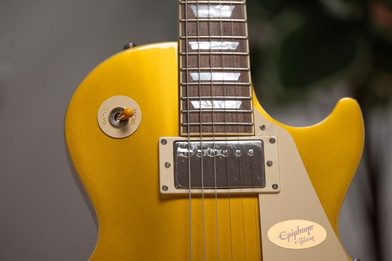 2024 Epiphone Inspired by Gibson Tak Matsumoto 1955 Les Paul Standard Goldtop