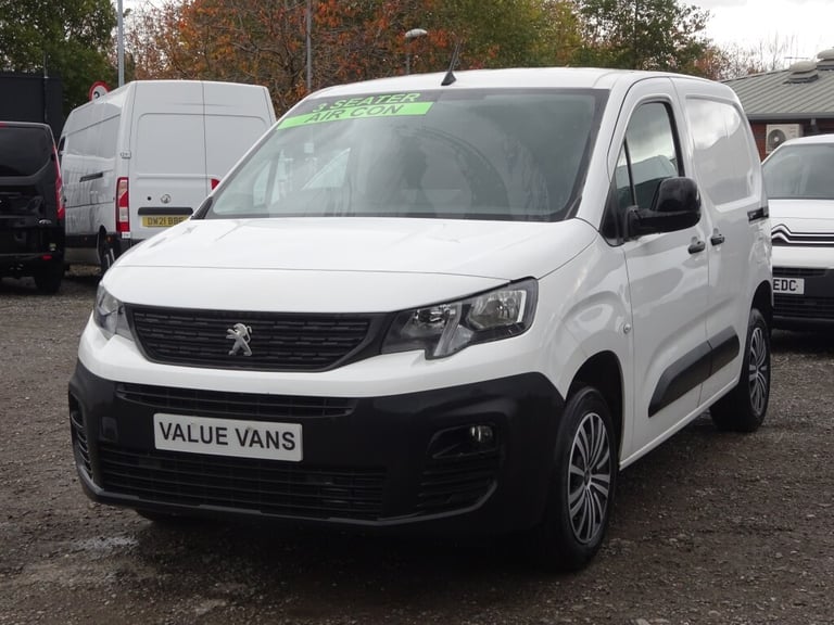 2021 Peugeot Partner 1000 1.5 BlueHDi 100 Professional Prem Van [6 Spd] PANEL VAN DIESEL Manual