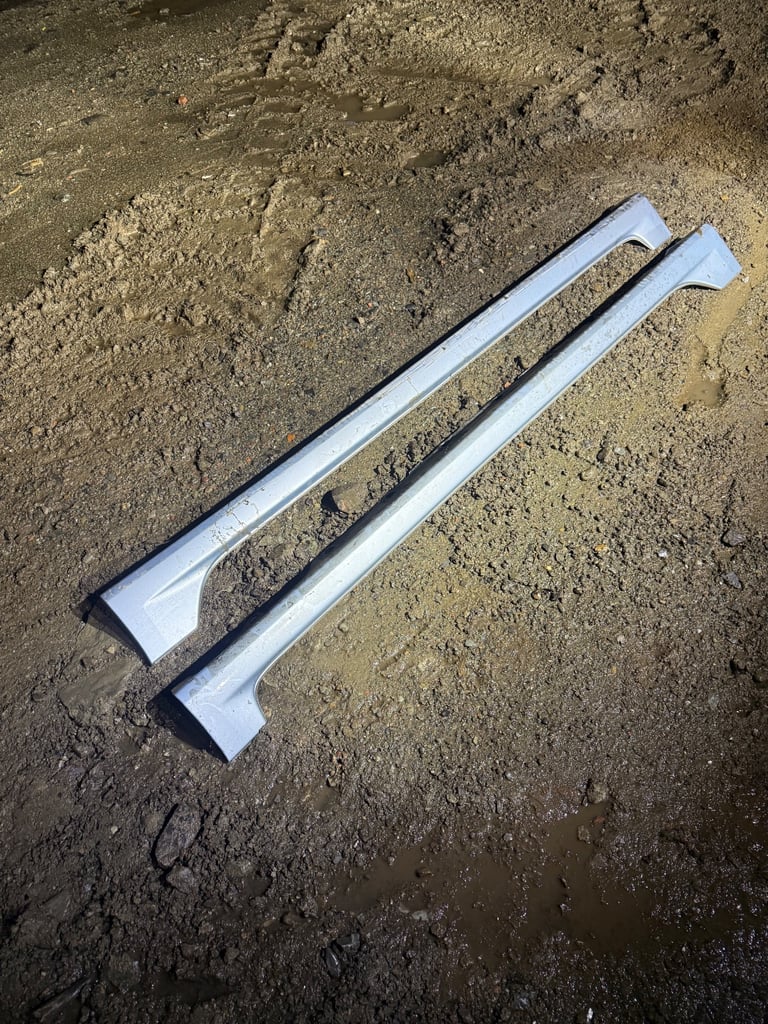 image for 2x Toyota Corolla Side Skirts ( Genuine Plastic ) 