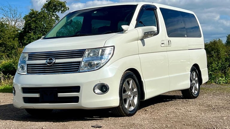 2008 Nissan Elgrand Highway Star NE51 3.5 V6 Auto 8 Seater MPV C/Control 360 Cameras 4X4 Ulez MPV...