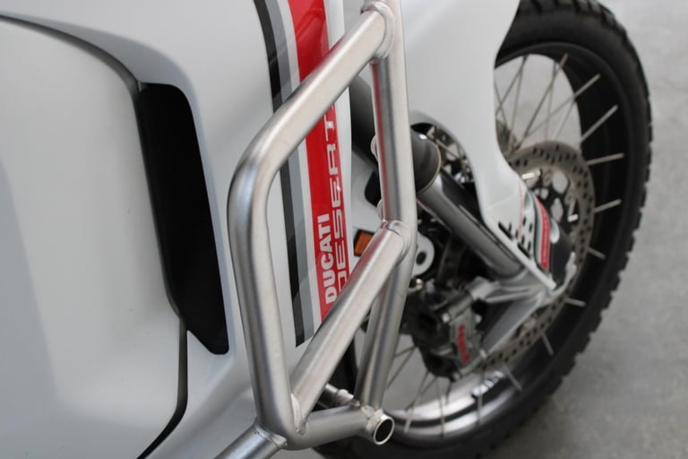 2022 Ducati Desert X in White Silk