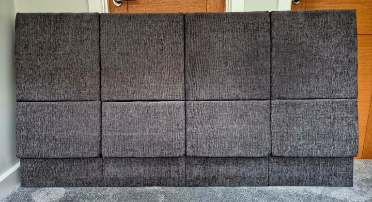 Ikea bed frame, Simba mattress and separate headboard 