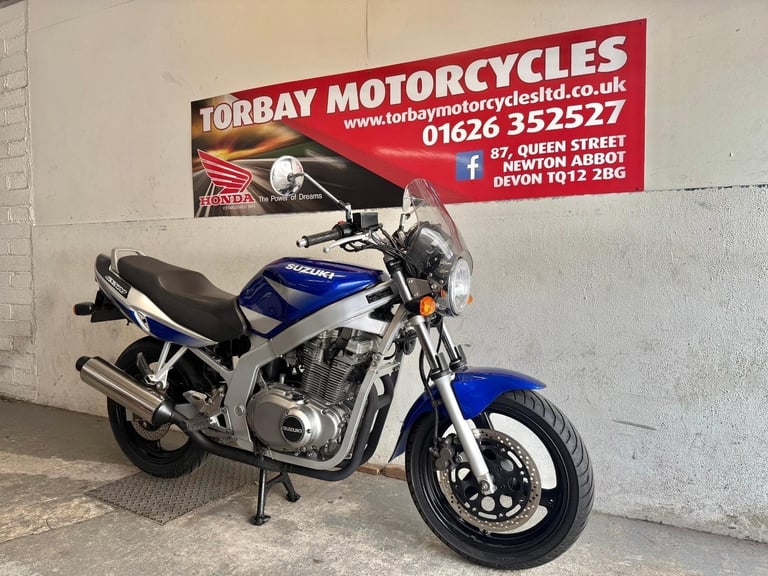 SUZUKI GS500-K2 2003 03 PLATE PERFECT FUN COMMUTER JUST 21356 MILES