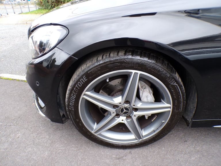 2017 Mercedes-Benz C Class 2.0 C200 AMG Line Saloon 4dr Petrol G-Tronic+ Euro 6 (s/s) (184 ps) Sa...