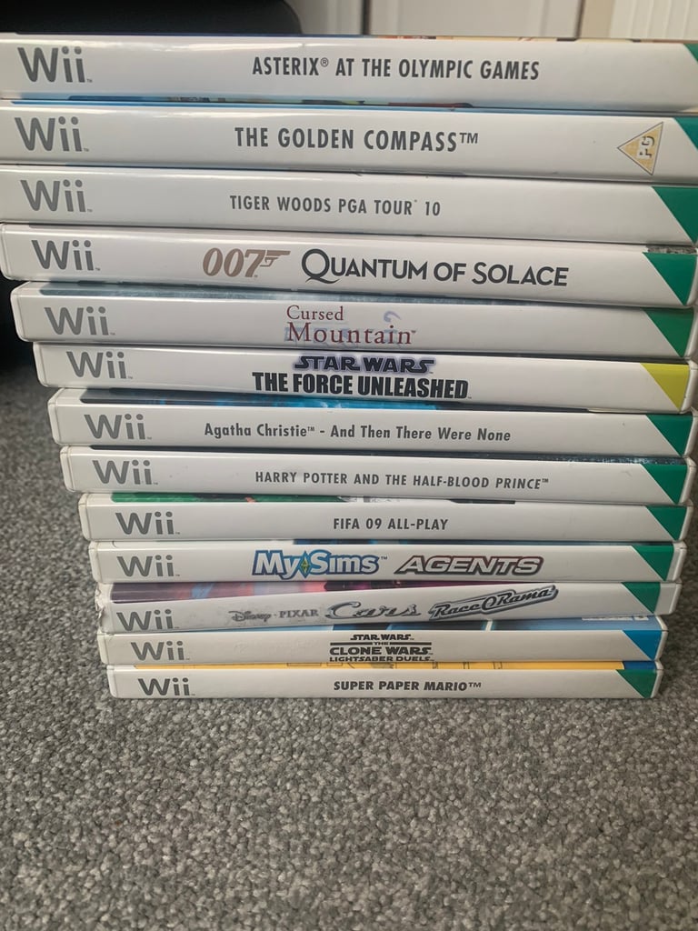 Nintendo Wii game bundle 13 titles 