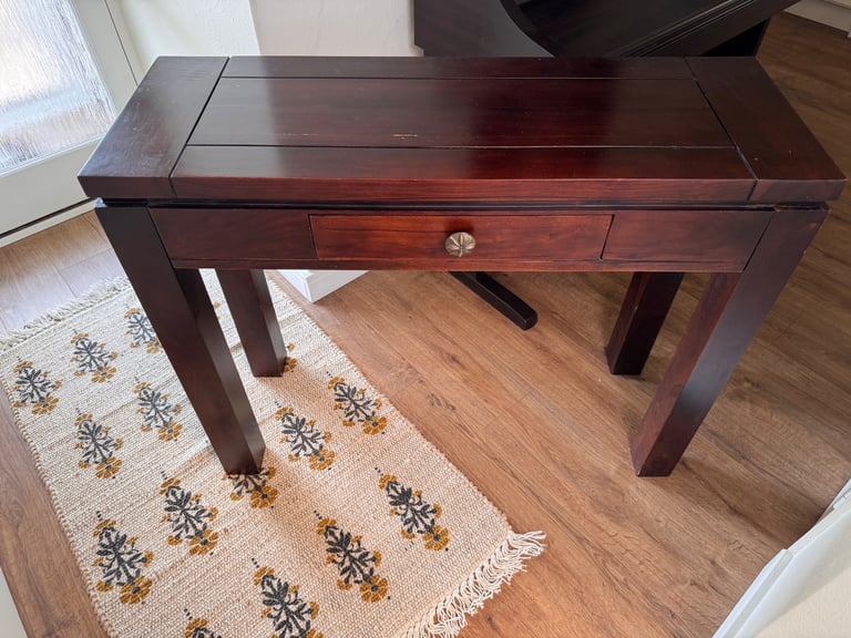 Side Console Table Solid Teak
