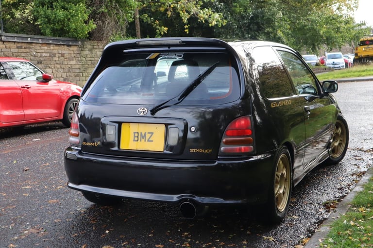 1999 Toyota Starlet GLANZA V 1.3 TURBO RECARO 3DR  Hatchback Petrol Manual