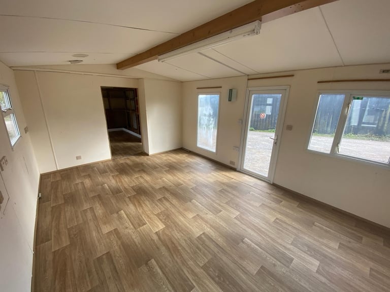 Cheap Double Glazed Static Caravan ideal for an Office - Offsite / Private Land