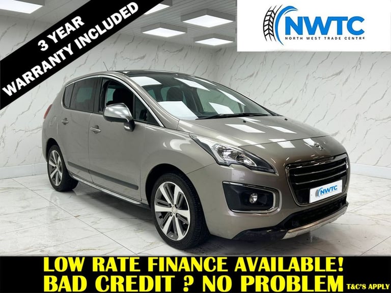 2016 Peugeot 3008 *AUTO!* 1.6 BlueHDi Allure SUV 5dr Diesel EAT Euro 6 (s/s) (120 ps) 1 FORME HAT...