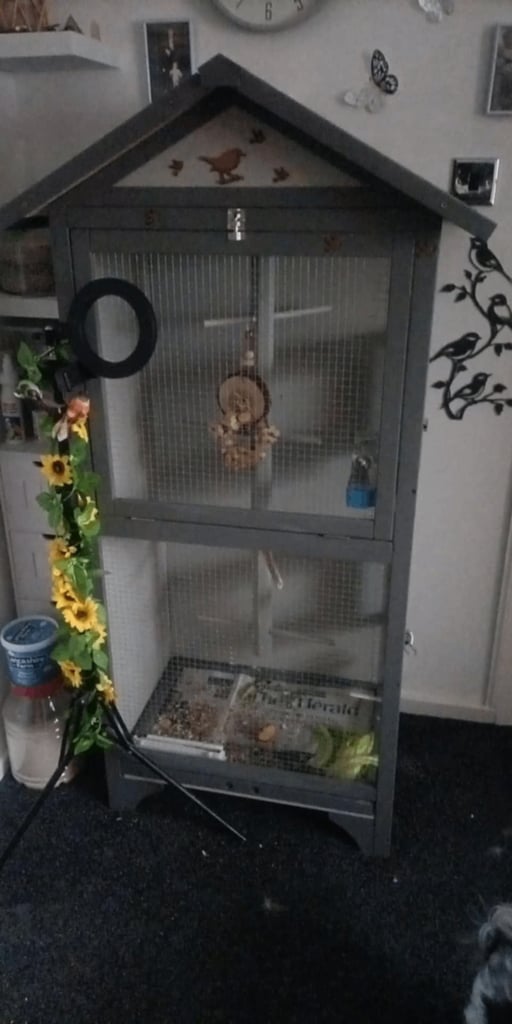 Cage for birds