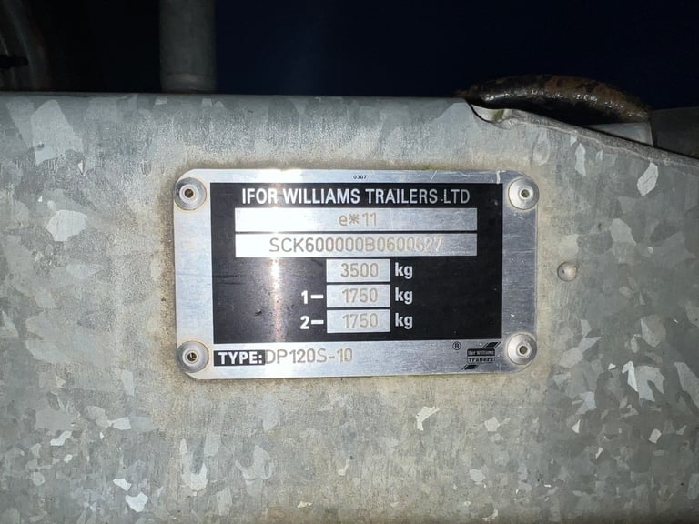 Ifor Williams Livestock trailer 