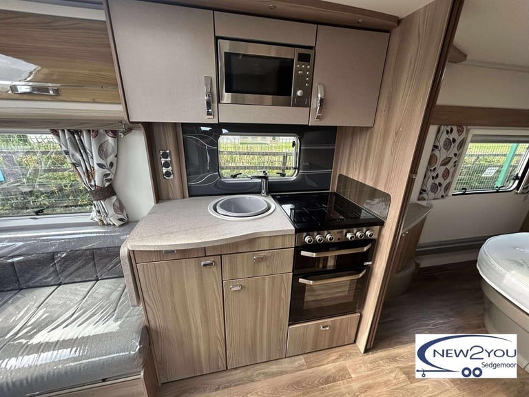 2017 Swift Fairway 645 4 Berth TRANSVERSE BED Caravan - STOCK NO S078