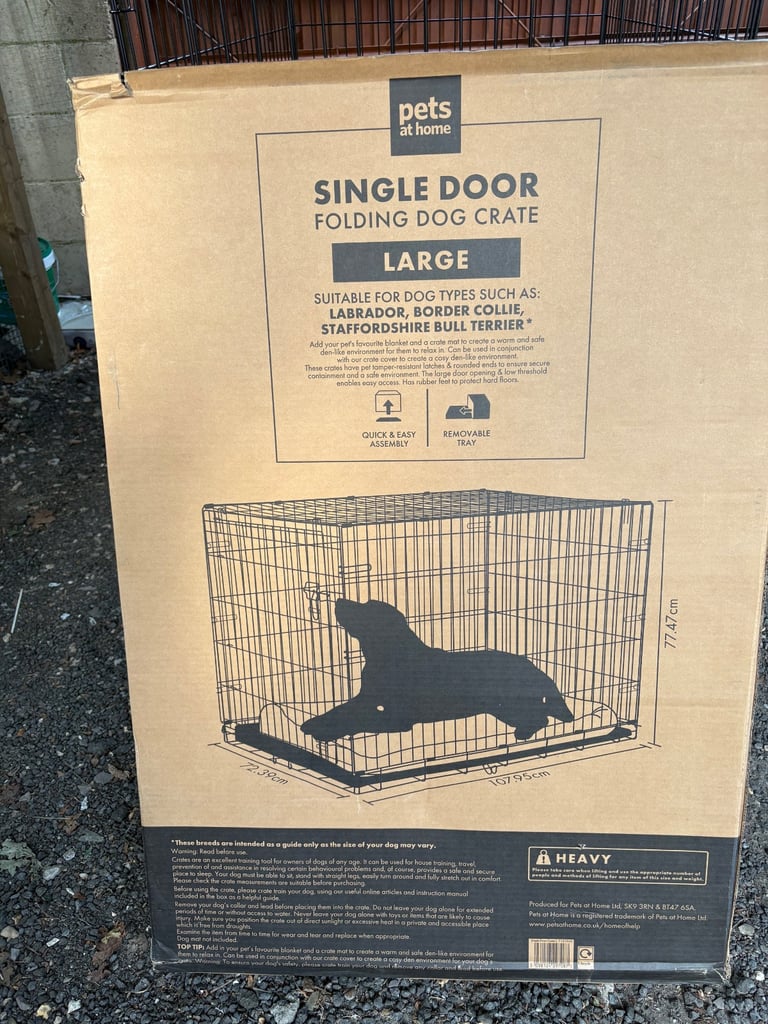 image for Large dog crate 