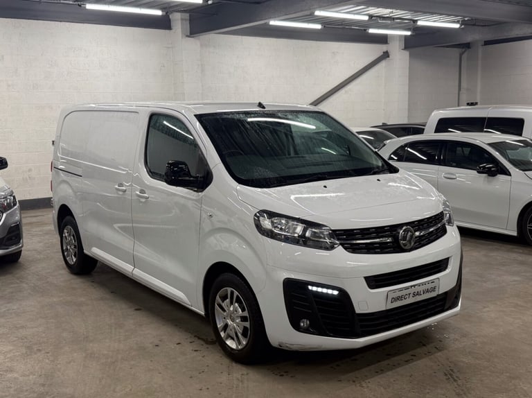 2022 Vauxhall Vivaro 72 REG 2700 1.5d 100PS Sportive L1H1 Panel Van No Vat salvage damaged Van  D...