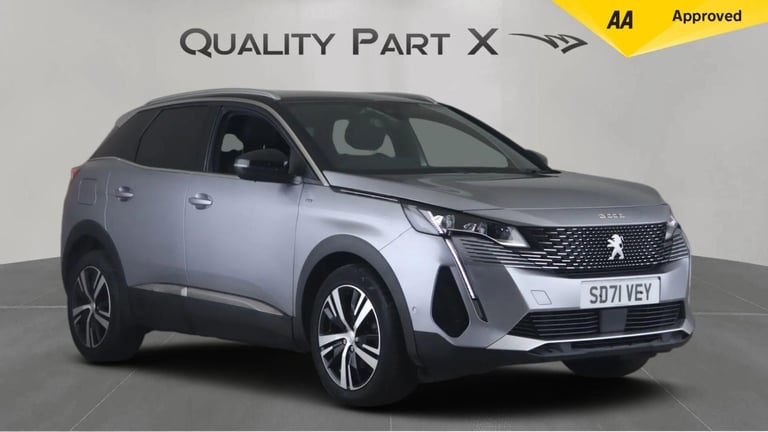 2021 Peugeot 3008 1.2 PureTech GT Euro 6 (s/s) 5dr HATCHBACK Petrol Manual