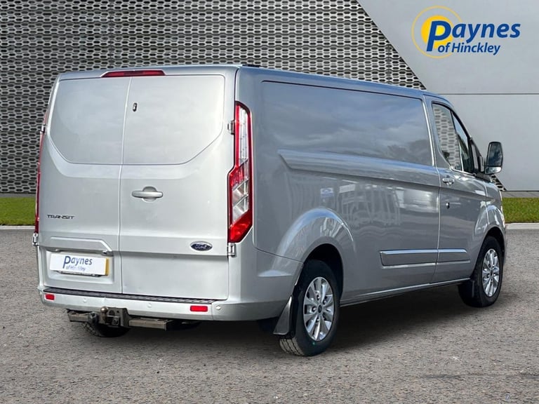 2020 Ford Transit Custom 300L2 Limited Van 2.0l 170ps 6 Speed in Moondust Silver