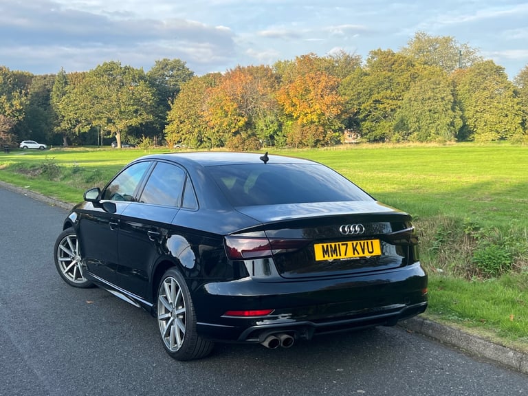 2017 Audi A3 1.4 TFSI Black Edition 4dr S Tronic SALOON Petrol Automatic