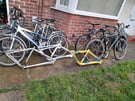  joblot of bikes,wheels and frames for sale