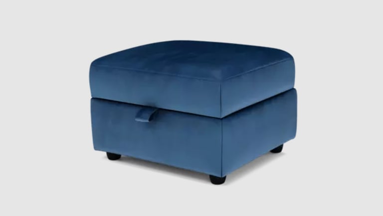 DFS MYA 3 seater sofa, chair and foot stool and matching cushions.