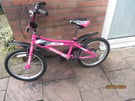 girls ammaco mx20 pink bike suit age around 7yrs old £30