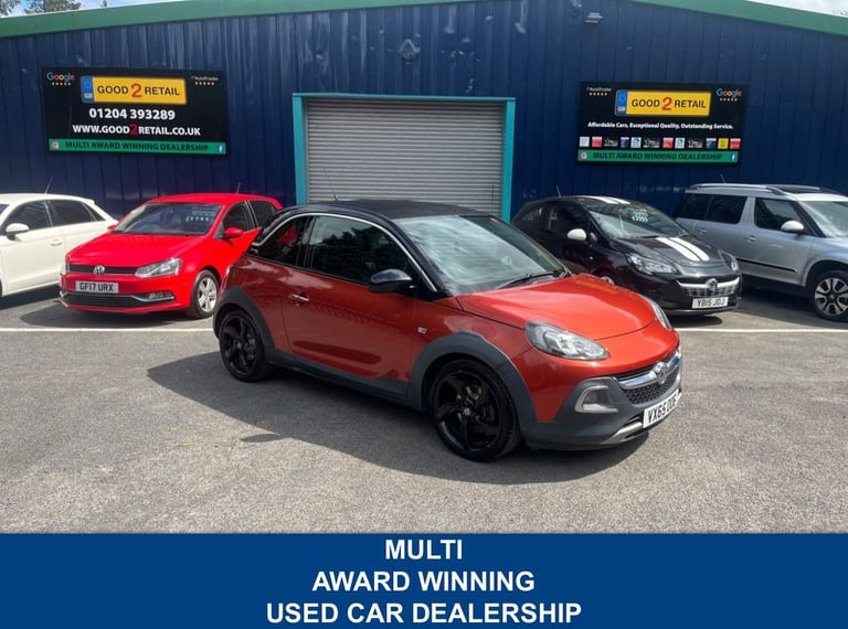 2015 Vauxhall ADAM 1.0i Turbo ecoFLEX ROCKS AIR Hatchback 3dr Petrol Manual Euro 6 (s/s) (115  Ha...