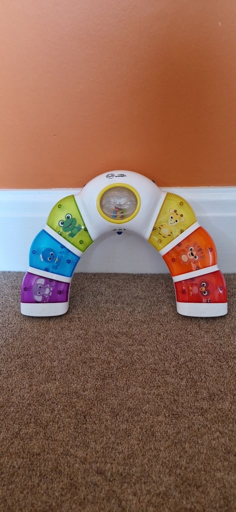 image for  BABY EINSTEIN ACTIVITY RAINBOW LIGHT BAR INC BATTERIES. EXCELLENT CONDITION.