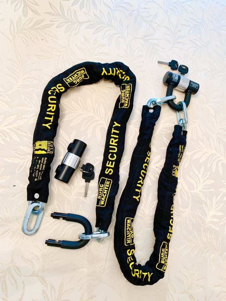 image for Gold standard security for motorcycle or bicycle 